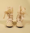 Shoes, Comme des Garçons (Japanese, founded 1969), leather, cotton, plastic (synthetic rubber), Japanese